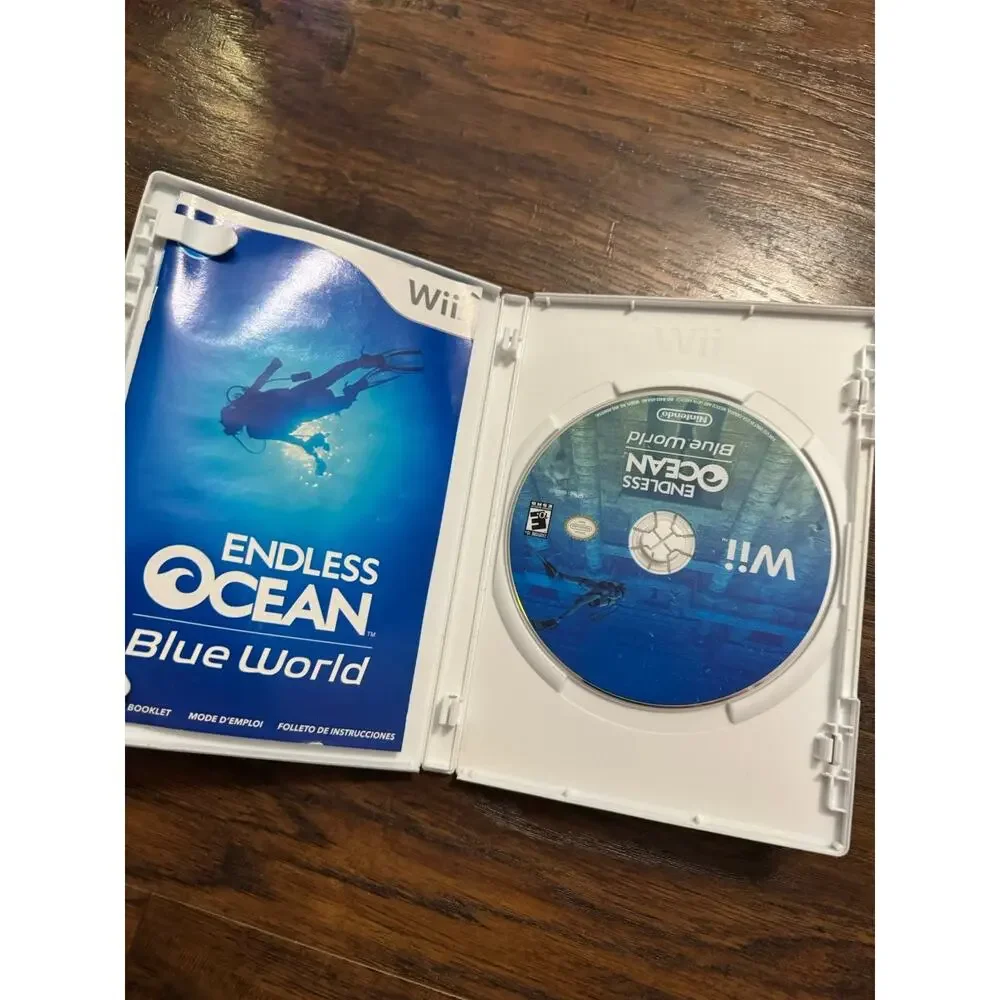 Endless Ocean Blue World - Nintendo Wii CIB 9